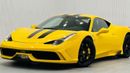 Ferrari 458 2015 Ferrari 458 Speciale, Full Ferrari Service History, Rare Triple Layer Yellow, GCC