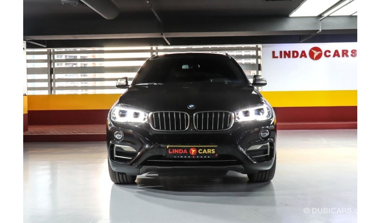 BMW X6 50i Exclusive 50i Exclusive BMW X6 X-Drive 50i 2016 GCC under Warranty with Flexible Down-Payment.