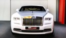 Rolls-Royce Wraith Original Color:  Brown | Silver  ( car with White Vinyl Sticker )