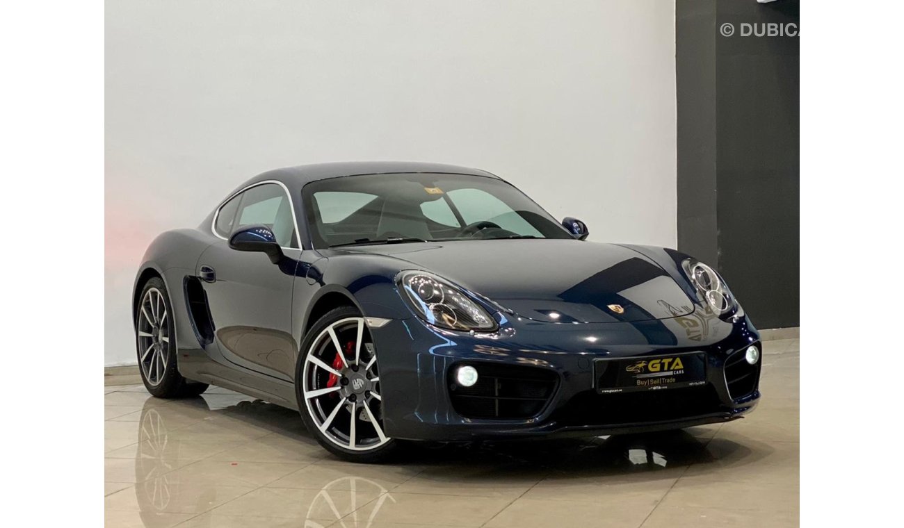 بورش كايمان أس 2016 Porsche Cayman S, One Owner, Full Porsche Service History, Warranty, GCC