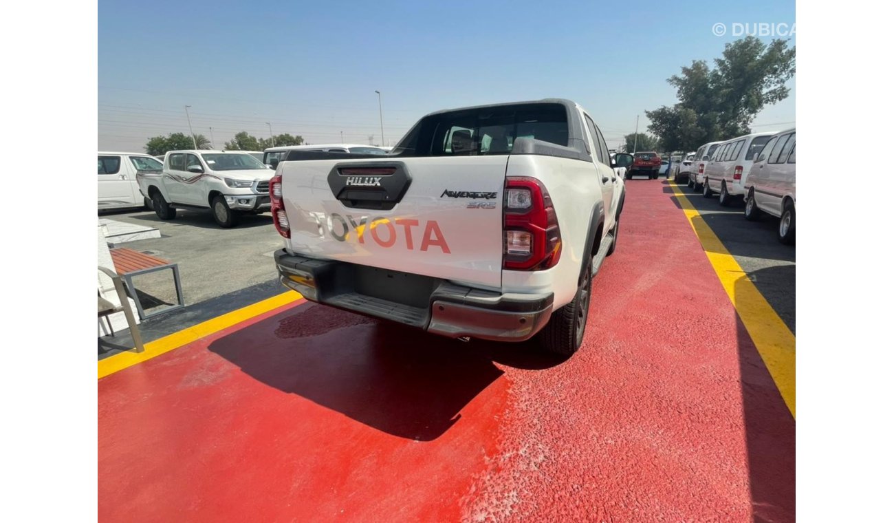 Toyota Hilux TOYOTA HILUX ADVENTURE 4.0L, PETROL, MODEL 2021 WHITE EXTERIOR WITH RED INTERIOR, ONLY FOR EXPORT