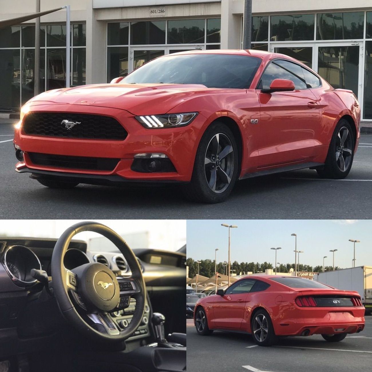 فورد موستانج فورد موستنغ V8 موديل 2015 بحالة ممتازة