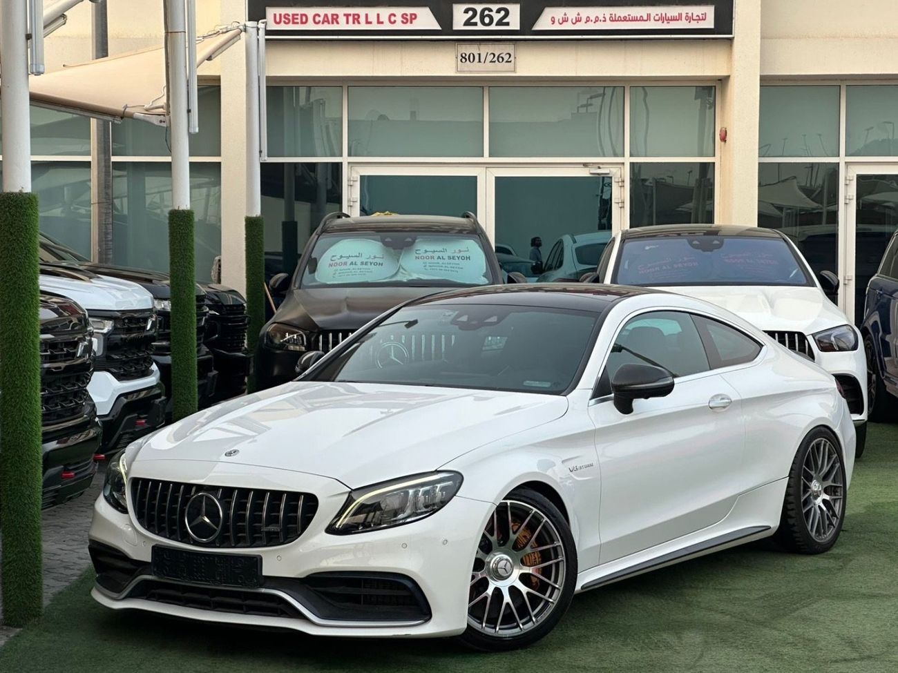 Mercedes-Benz C 63 S MERCEDES BENZ AMG C63s Coupe 2020 Korean Specs (Clean title) Recaro Seats 5 buttons full option Full
