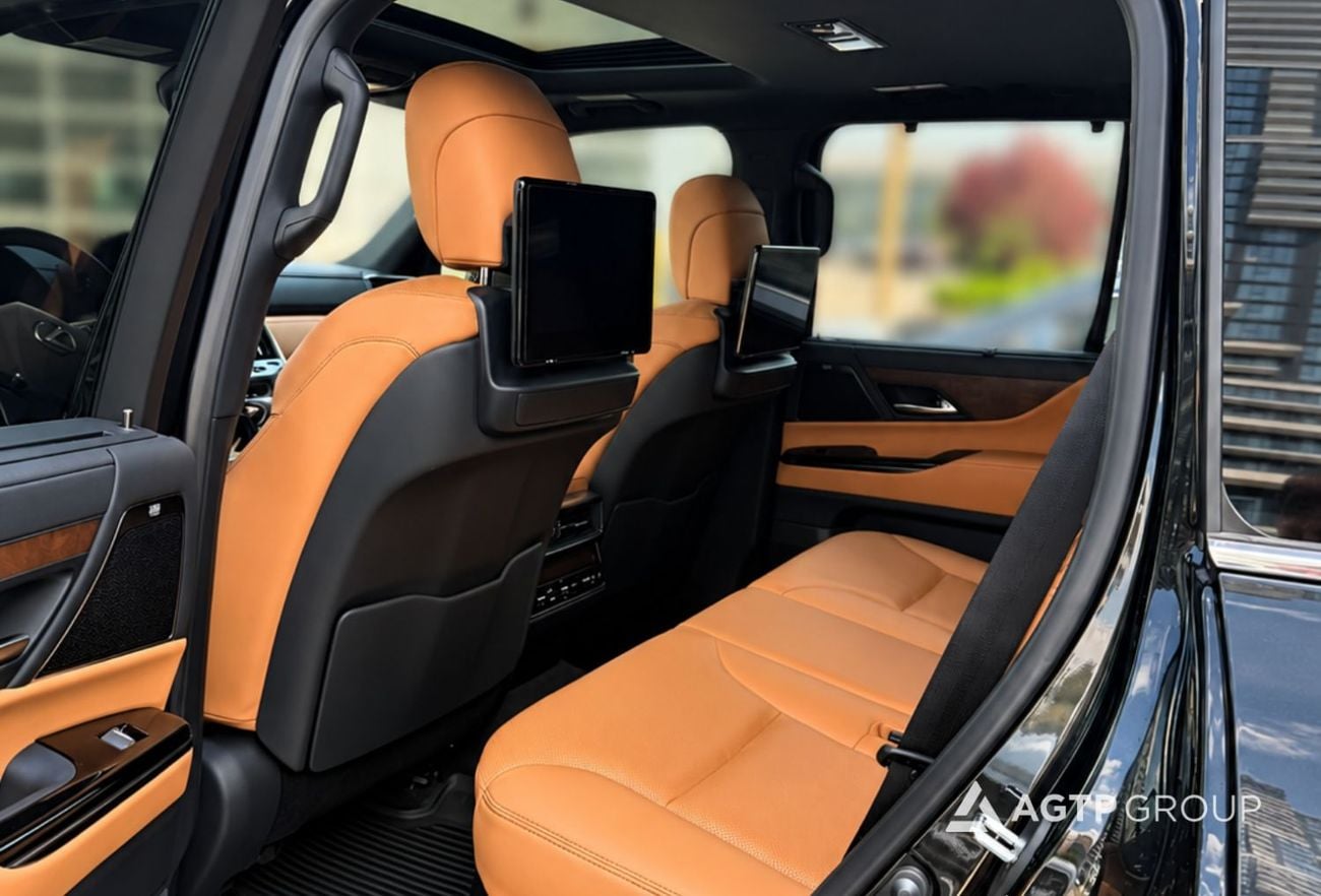 Lexus LX600 3.5L V6 Twin-Turbo Petrol | FULL OPTION | 4WD | Automatic | Canadian Specs | Black | Tan Leather Int