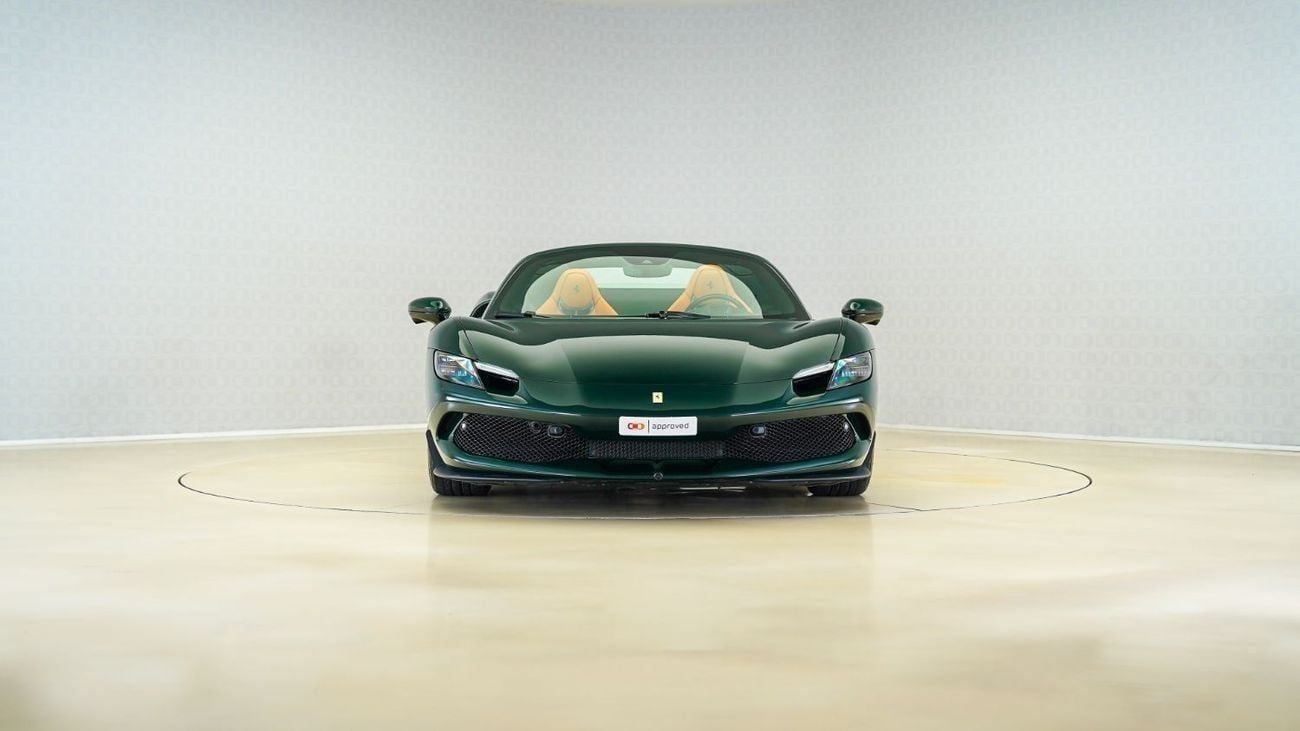 فيراري 296 GTS Special Offer | AED 19,131 PM | Warranty Until October 2027 | V6 Twin-Turbo Hybrid