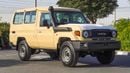 تويوتا لاند كروزر 70 ECTAGR019 - 2025 Toyota LC78 3 Doors Hardtop - 4.0L Petrol Auto Beige - With Snorkel