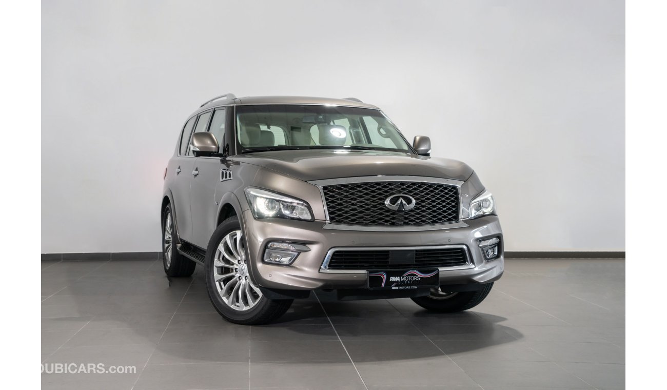 Infiniti QX80 2016 Infiniti QX80 / Full Option Seven-Seater / Full Infiniti Service History & Infiniti Warranty Re