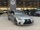 Lexus IS350 F Sport 3.5L (312 HP) F-SPORT / 3.5L V6 / ELECTRONIC CLUSTER / RADAR / COOLING SEATS / BLIND SPOTS /