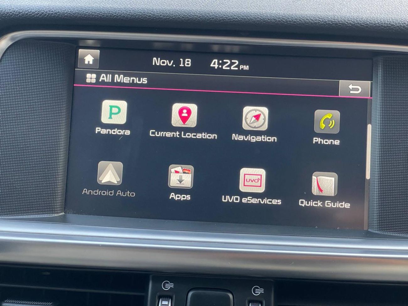 Kia Optima LX 2.4L 2.4L V4  /PANORAMIC SUNROOF / BIG SCREEN / BLIND SPOTS / APPLE- ANDROID AUTO / IN PERFECT CO