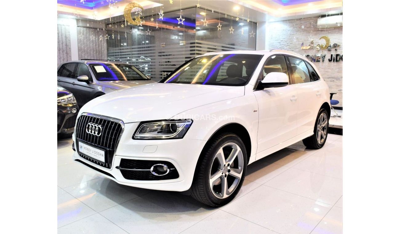 Audi Q5 AMAZING Audi Q5 S-Line Quattro 2013 Model!! in White Color! GCC Specs