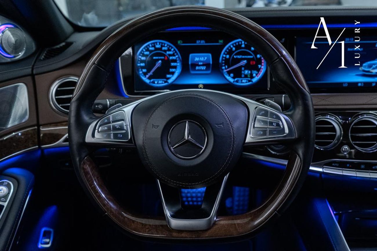 مرسيدس بنز S 65 AMG Std 6.0L 2015 Mercedes Benz S65 AMG LWB, Fully Loaded, Very Low Kms, Excellent Condition