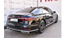 أودي A8 L AED 4898 PM | 4.0L 60TFSI 4WD V8 GCC AGENCY WARRANTY UP TO 2025 OR UNLIMITED KM