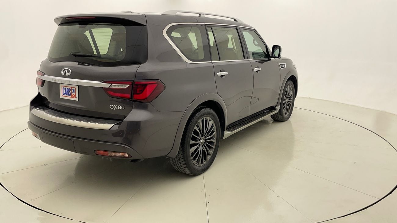 إنفينيتي QX80 LUXE SENSORY PRO ACTIVE 5.6 | بدون دفعة مقدمة | اختبار القيادة في المنزل