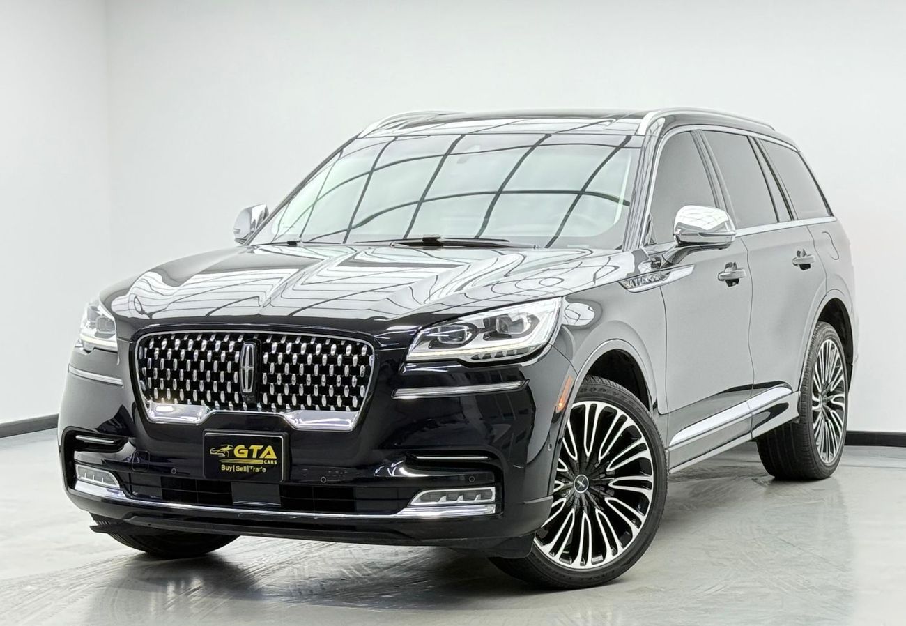 لينكولن أفياتور Presidential 3.0L 2022 Lincoln Aviator Presidential, Warranty, Excellent Condition, 7 Seater, GCC