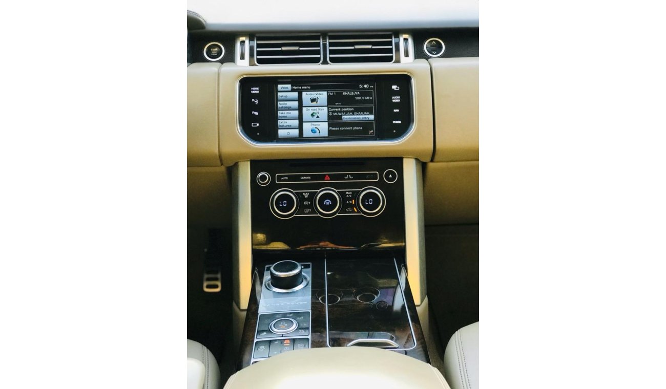 Land Rover Range Rover Vogue SE Supercharged RANG ROVER VOGUE SE - SUPERCHARGE - 2015- GCC
