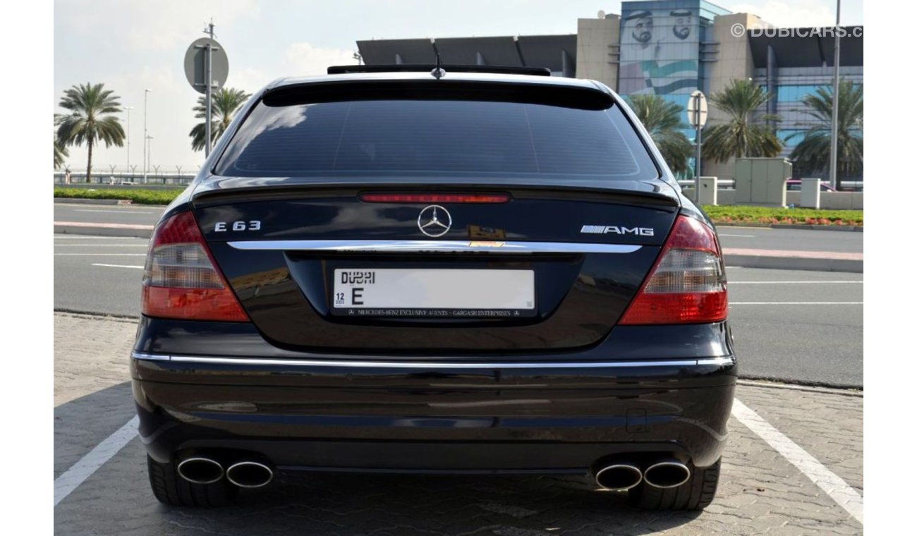 Mercedes-Benz E 63 AMG Fully Loaded in Excellent Condition