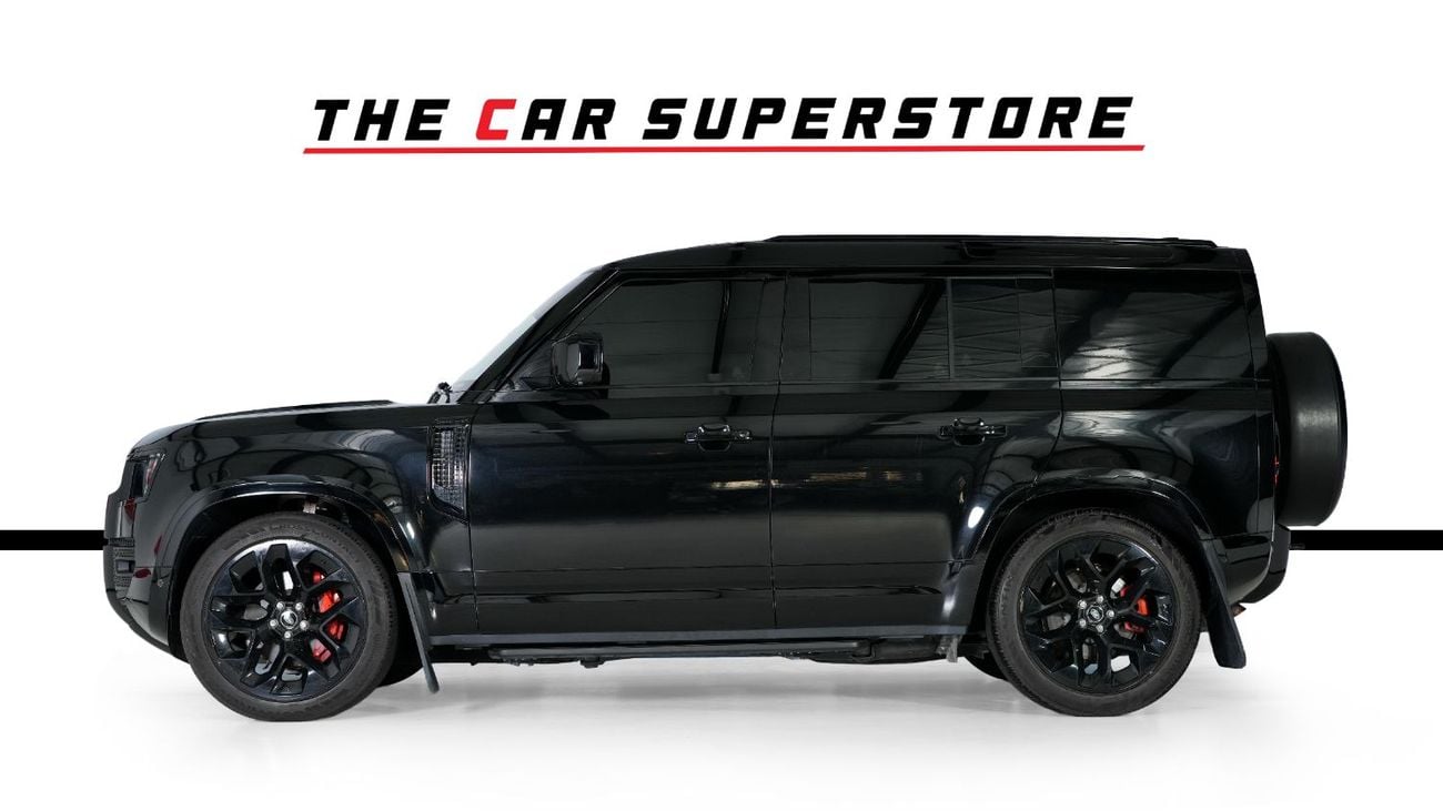 Land Rover Defender 110 X P400 GCC-Black Pack-22 Inch KHAN Rims-High Specifications