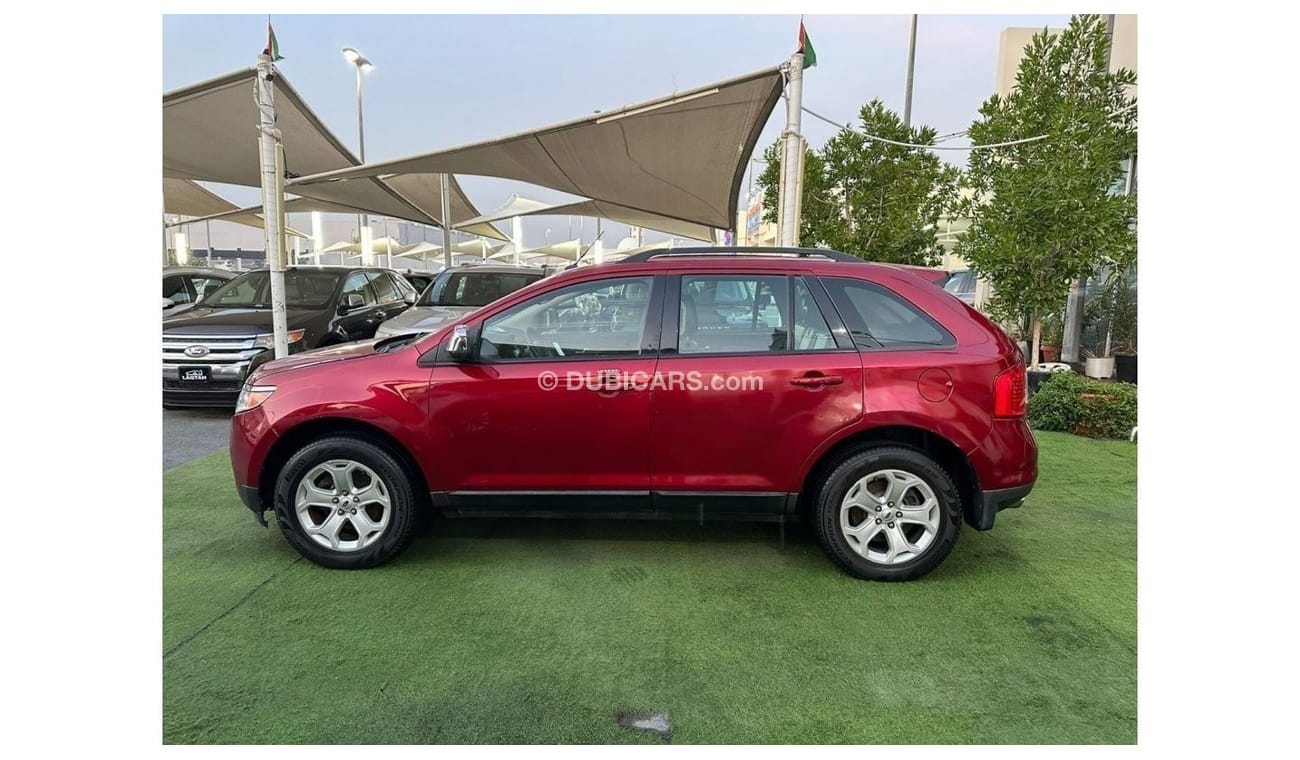 فورد إدج موديل 2013 خليجى مثبت سرعة  جلد تحكم رنجات حساسات شاشة كاميرا خلفية جناح خلفى بحالة ممتازة