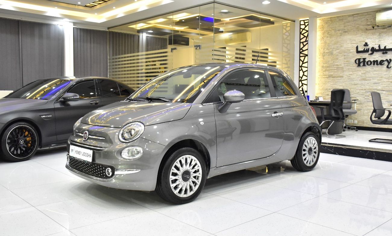Fiat 500 EXCELLENT DEAL for our Fiat 500 Dolcevita ( 2023 Model ) in Grey Color GCC Specs