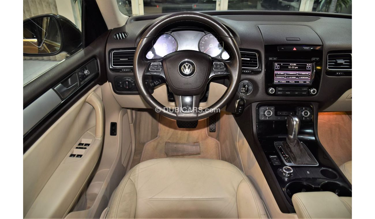 Volkswagen Touareg EXCELLENT DEAL for our Volswagen Touareg 2011 Model!! in Brown Color! GCC Specs
