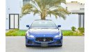 Maserati Ghibli S - GCC - AED 1,645 Per Month - 0% Down Payment