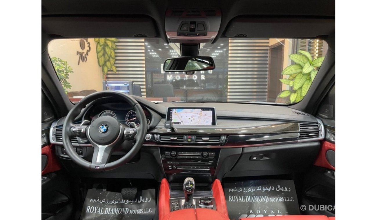 بي أم دبليو X6 50i M سبورت 50i اكسكلوسيف BMW X6 XDrive 50i M package GCC 2018 Under warranty and service contract f