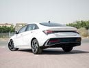 هيونداي إلانترا 2025 Hyundai Elantra GLX Elite 1.5L - White Inside Black | Export Only