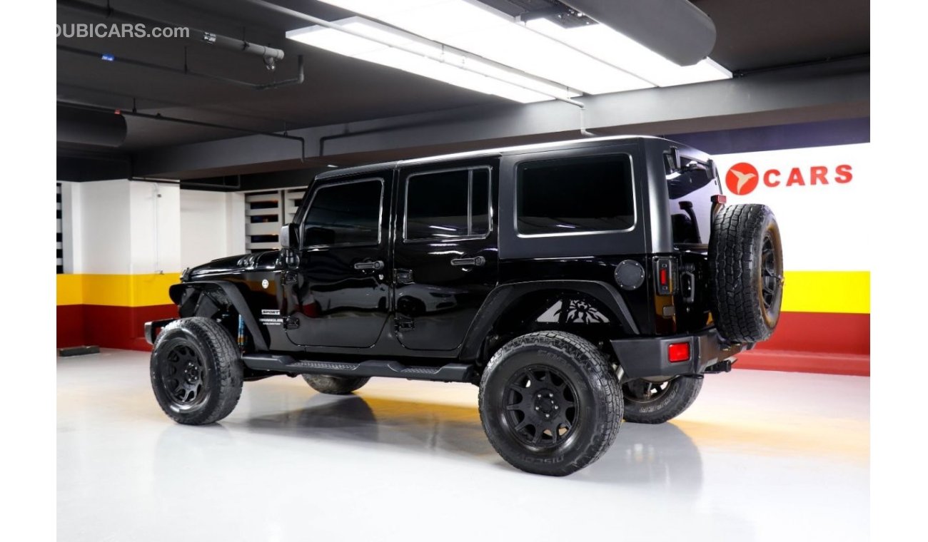 Jeep Wrangler RESERVED ||| Jeep Wrangler Unlimited Sport 2017 GCC under Warranty with Flexible Down-Payment.