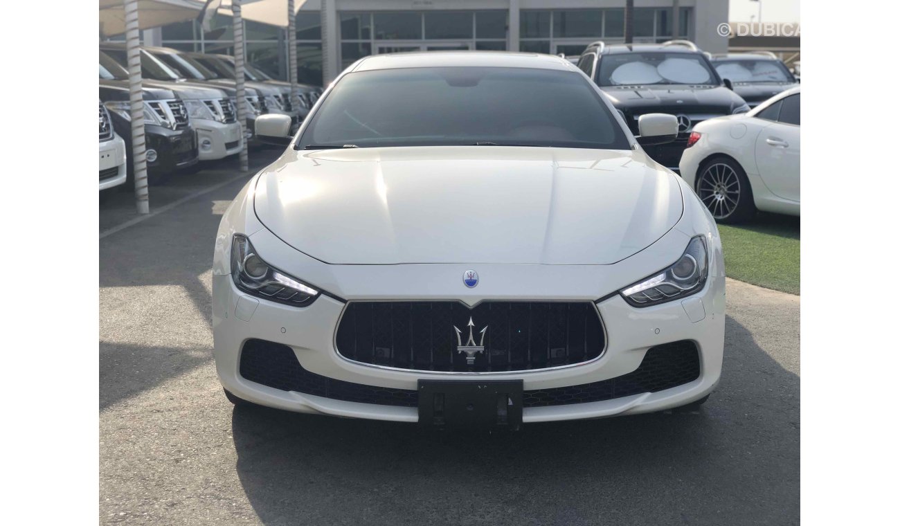 Maserati Ghibli خليجي 4 QS كاملة المواصفات ضمان وكالة الطاير لغاية 2021