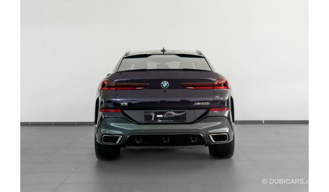 BMW X6 50i M Sport 2020 BMW X6 M50i 523hp / BMW Warranty & Service Contract / Ful Car PPF