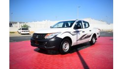 Mitsubishi L200 2016 | MITSUBISHI L200 4X2 | PICKUP DOUBLE CABIN | 6-SEATER | 4-DOORS | GCC | VERY WELL-MAINTAINED |