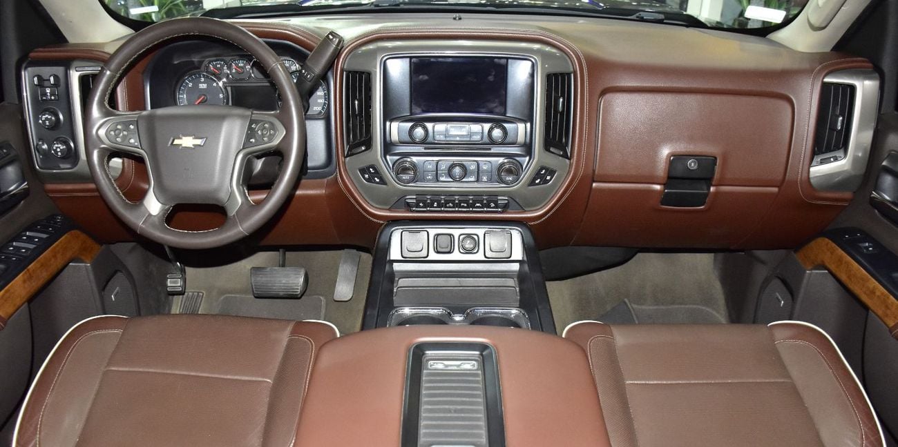 Chevrolet Silverado EXCELLENT DEAL for our Chevrolet Silverado High Country 4x4 6.2 L ( 2017 Model ) in Black Color GCC 