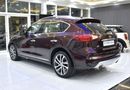 إنفينيتي QX50 EXCELLENT DEAL for our Infiniti QX50 ( 2017 Model ) in Burgundy Color GCC Specs
