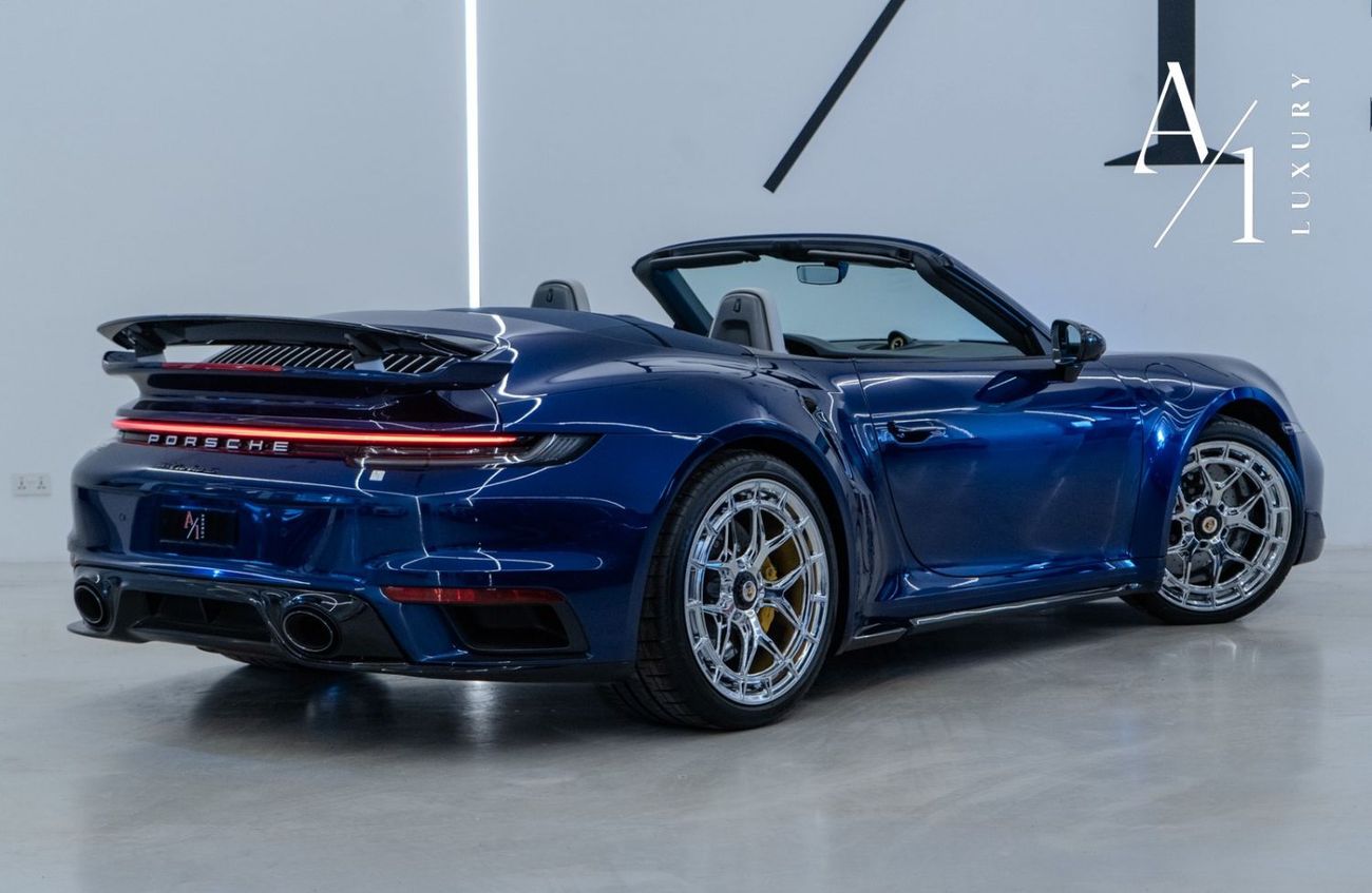 Porsche 911 Turbo S 3.8L (645 HP) Convertible 2022 Porsche 911 Turbo S, Sport Chrono Package, Full Service Histo