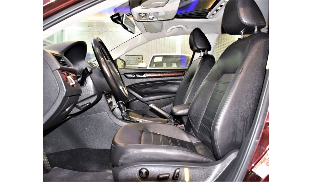 فولكس واجن باسات Volkswagen Passat 2013 Model!! in Burgundy Color! GCC Specs