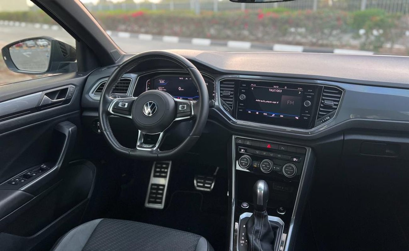 Volkswagen T ROC VOLKSWAGEN T-ROK R LINE 2021 GCC ORIGINAL PAINT FULL SERVICE HISTORY IN LOW MILEAGE