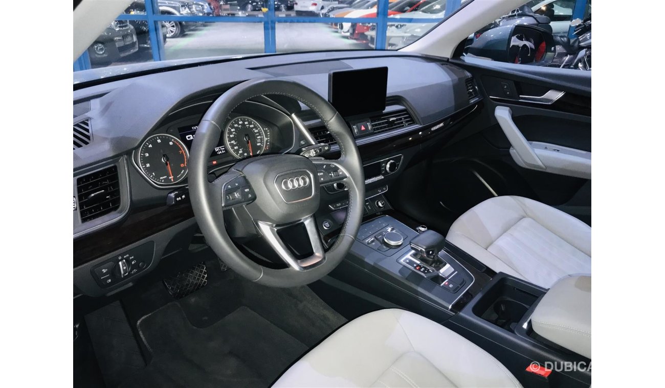 Audi Q5 2.0TC I4 4WD - 2018 -( CLEAN TITLE )- 2 YEARS WARRANTY AT THE AGENCY