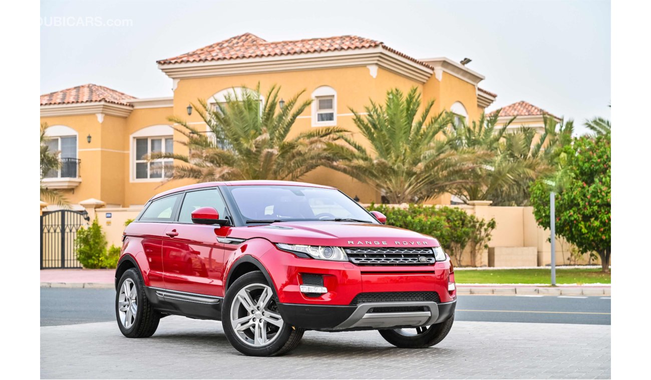 Land Rover Range Rover Evoque | AED 1,841 Per Month | 0% DP | Immaculate Condition