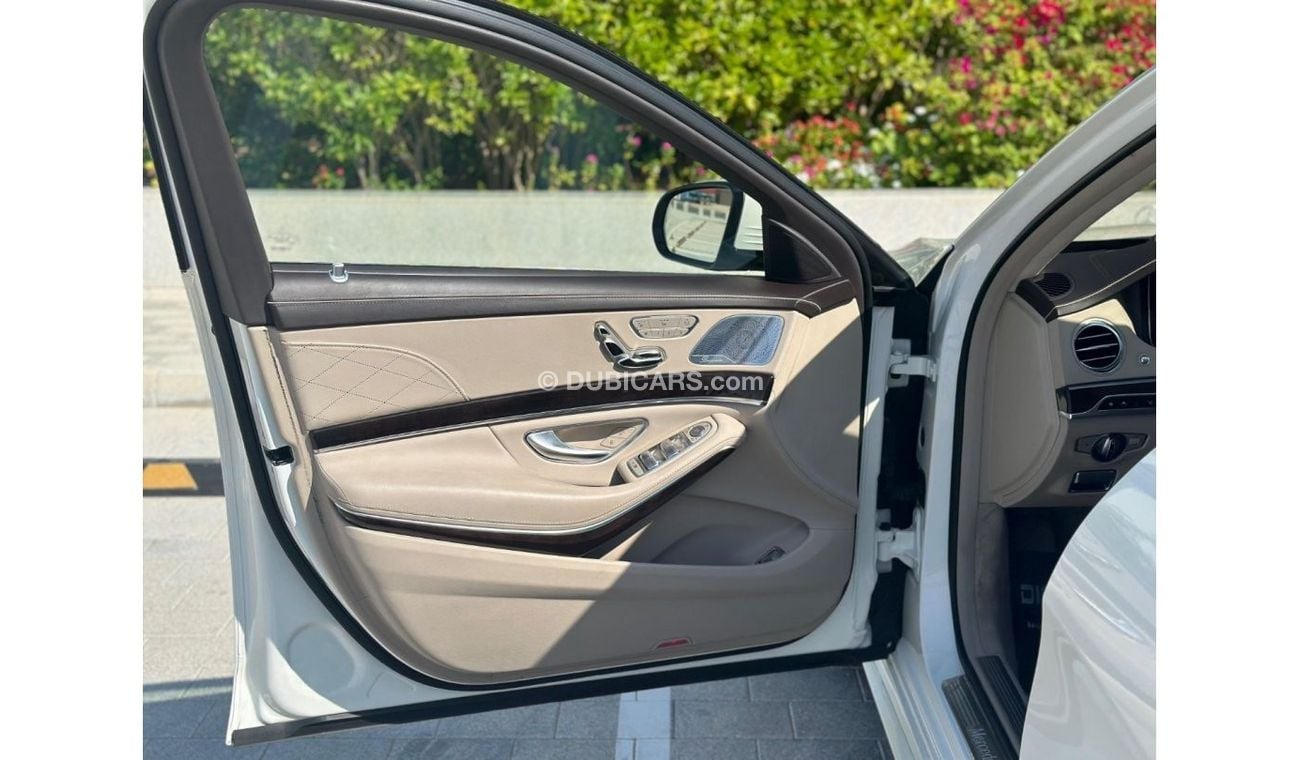 مرسيدس بنز S 560 مرسيدس اس 560 خليجي كامل المواصفات 8 سلندر تحت الضمان 4 ازرار بدون حوادث بدون صبغ ابدا