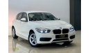 بي أم دبليو 120 2017 BMW 120i, Warranty, Full Service History, Low KMs, GCC