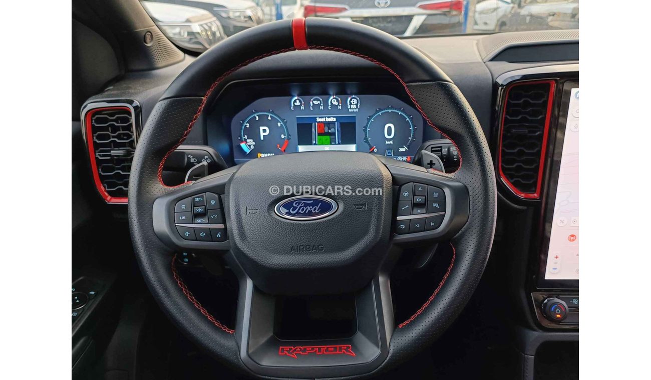 Ford Ranger Raptor 3.0L V6 PETROL, FRONT POWER SEATS, 360* CAMERA, 4WD (CODE # 67930)
