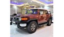 Toyota FJ Cruiser EXCELLENT DEAL for our Toyota FJ Cruiser 2009 Model!! in Burgundy Color! GCC Specs