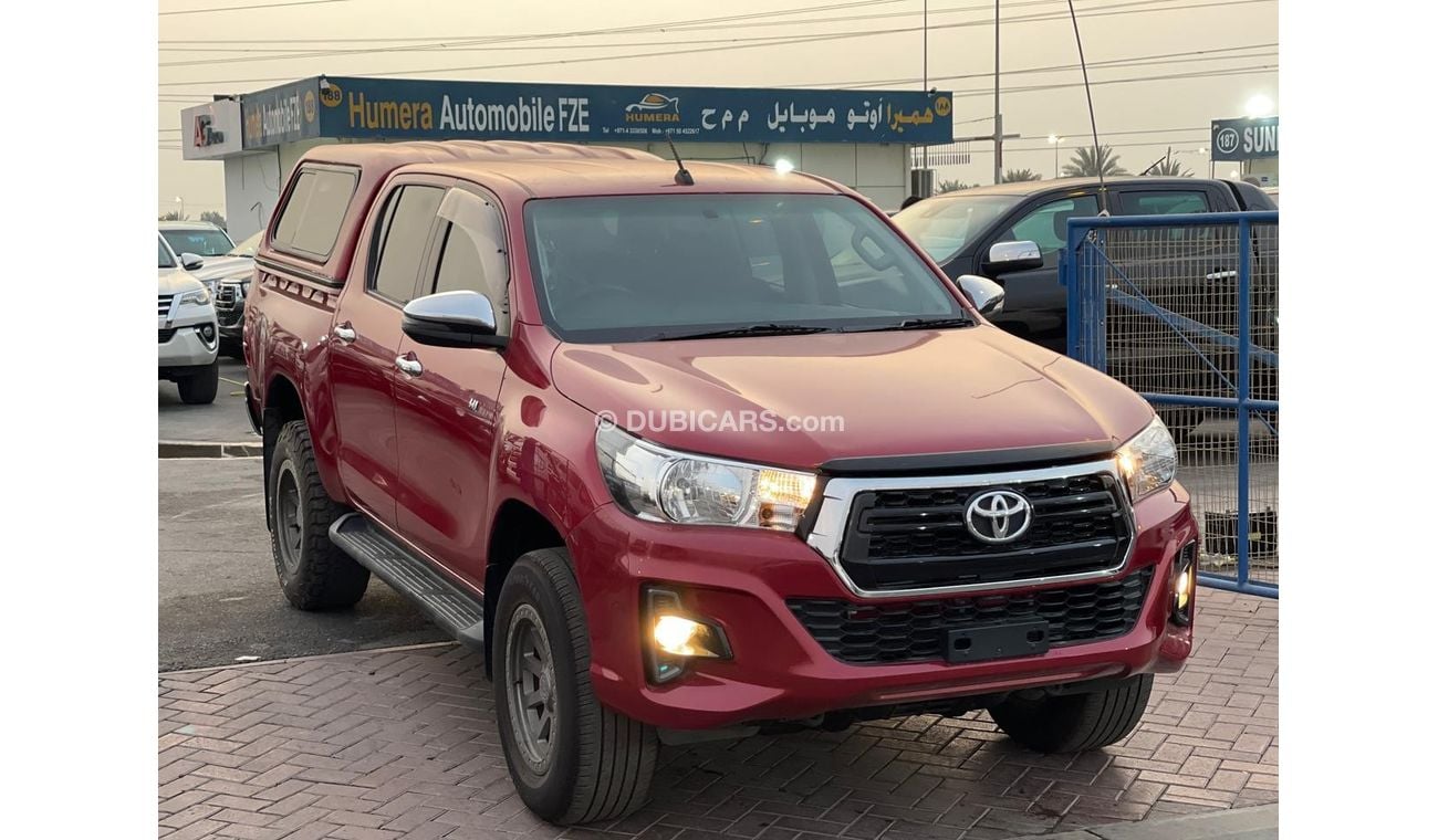Toyota Hilux Toyota Hilux model 2019 maroon color manual gear for sale form Humera motors car very clean and good