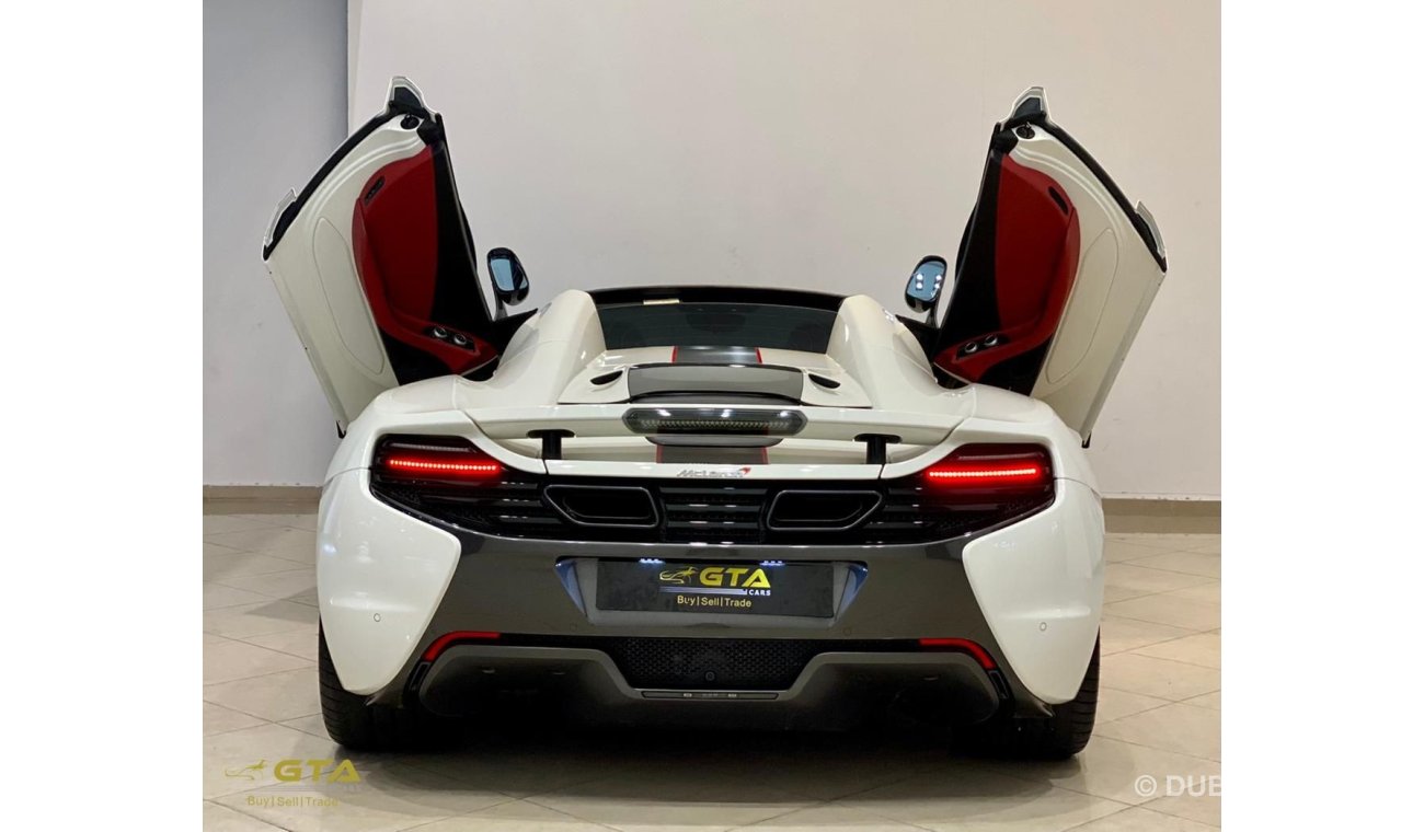 McLaren 650S 2016 McLaren 650S Spider, Full McLaren Service History, Warranty, GCC