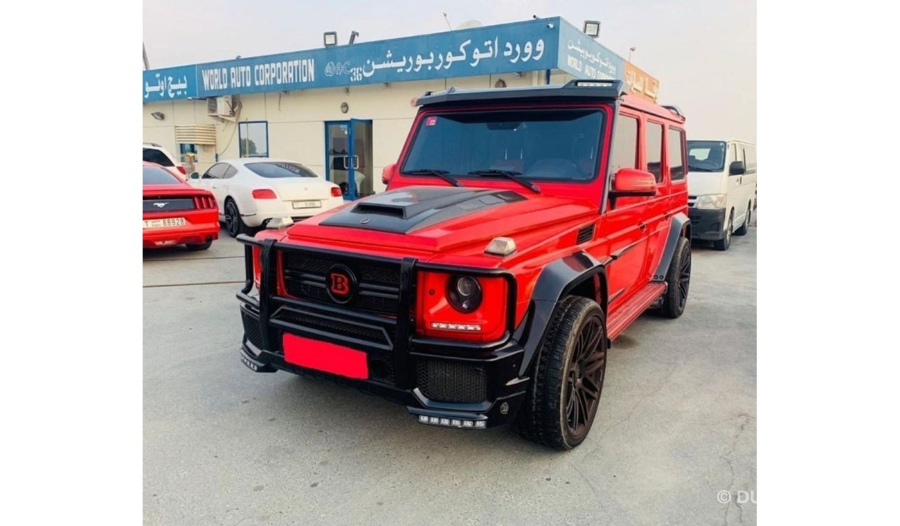 Mercedes-Benz G 63 AMG MERCEDES BRABUS G63 2014 RED & BLACK