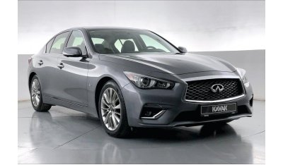 إنفينيتي Q50 Premium / Luxe | سنة ضمان مجانية | نسبة التمويل 1.99% | خالية من أضرار الفيضانات