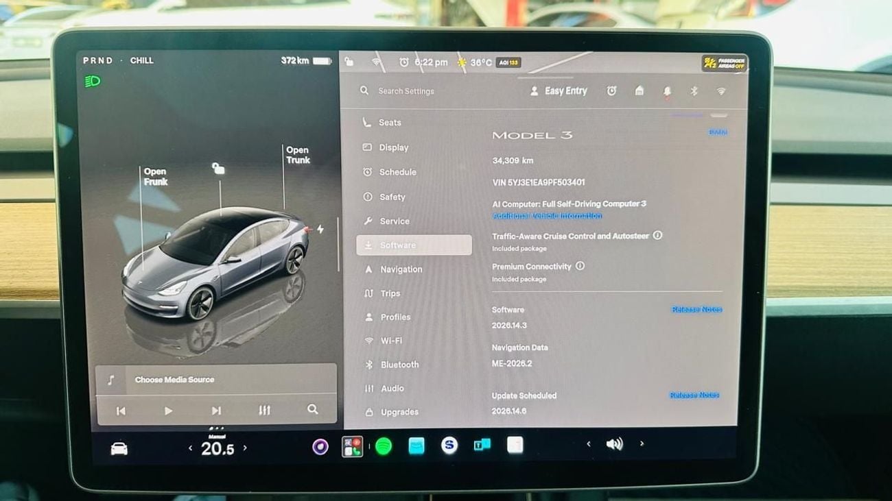 Tesla Model 3 STANDARD RANGE