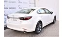 Mazda 6 AED 1169 PM | 2.5L S GCC DEALER WARRANTY