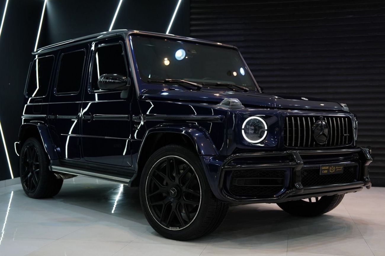 مرسيدس بنز 500 G63 AMG Night Package Body Kit 2022 Mercedes-Benz G500, G63 Body Kit, Night Package, Carbon Interior, Gargash Warr + Serv!!