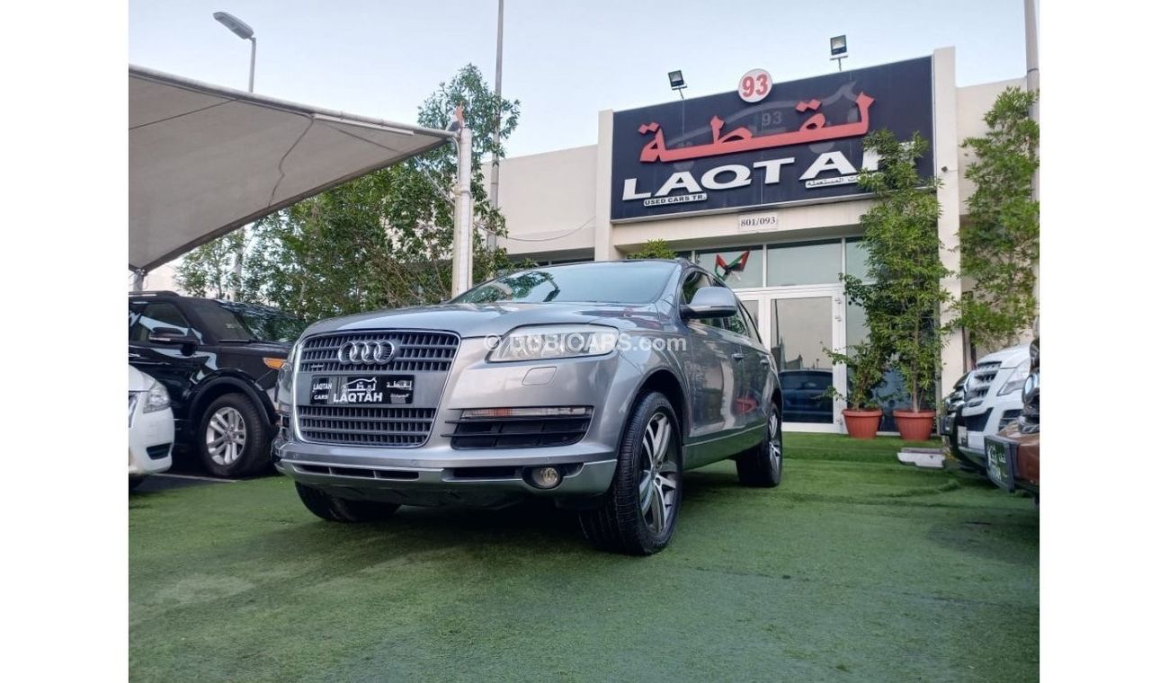 Audi Q7 2009 model, GCC panorama, cruise control, sensor wheels, in excellent condition, you do not need any